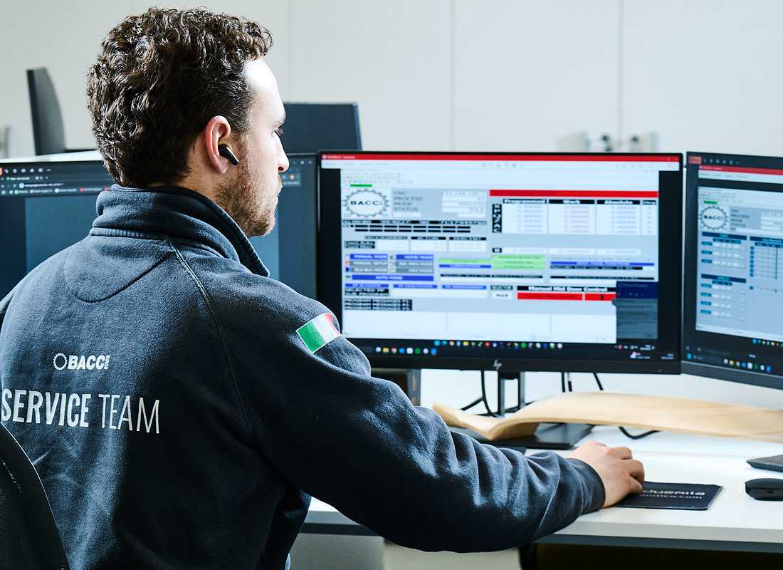 Bacci website image