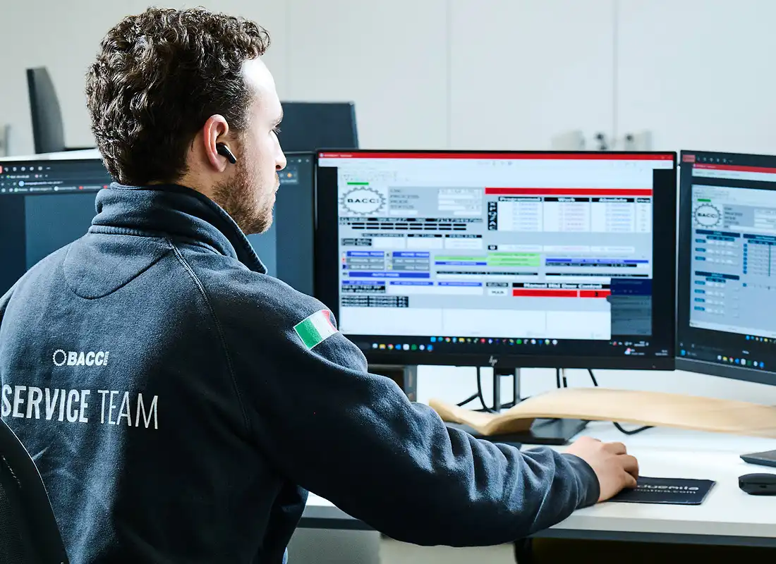 Bacci website image