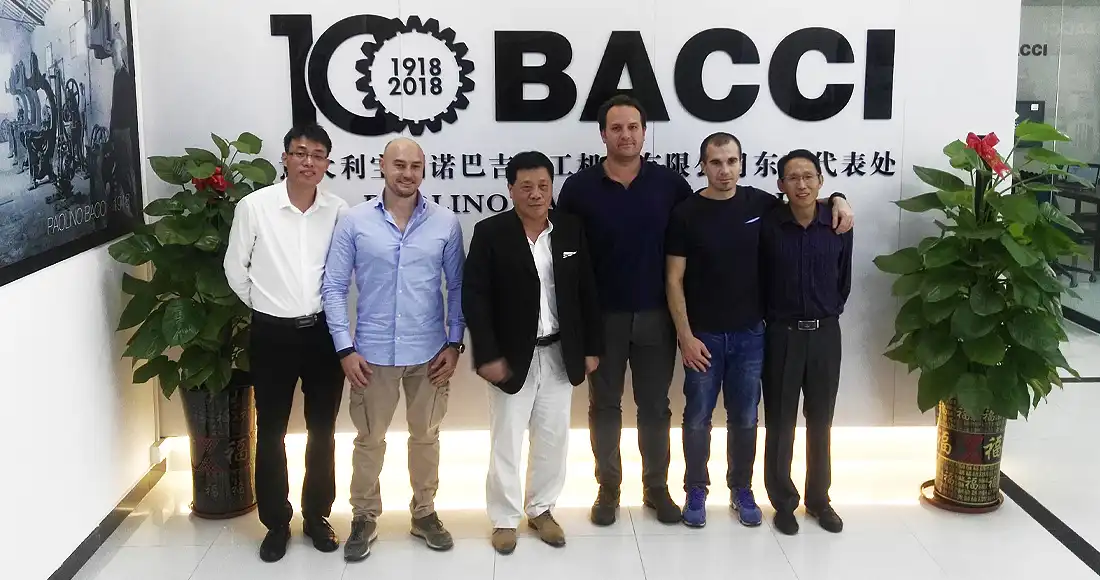 Bacci website image