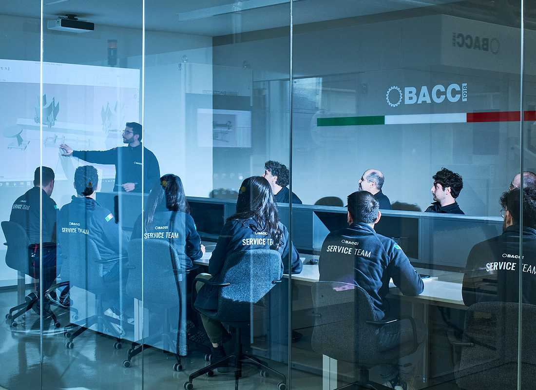 Bacci website image