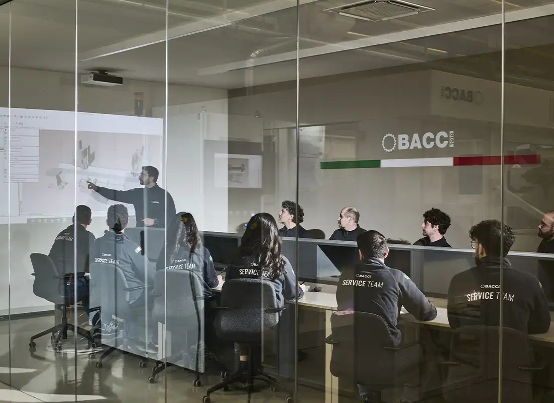 Bacci website image